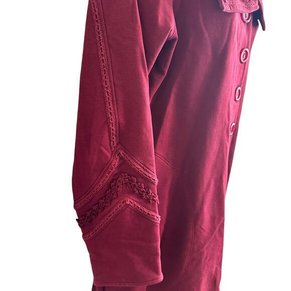 Soft Surroundings Rachel Boho Embroidered Jacket size M - Picture 7 of 10